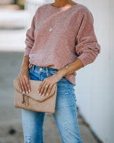 A Place To Call Home Chenille Dolman Sweater KOKO-001